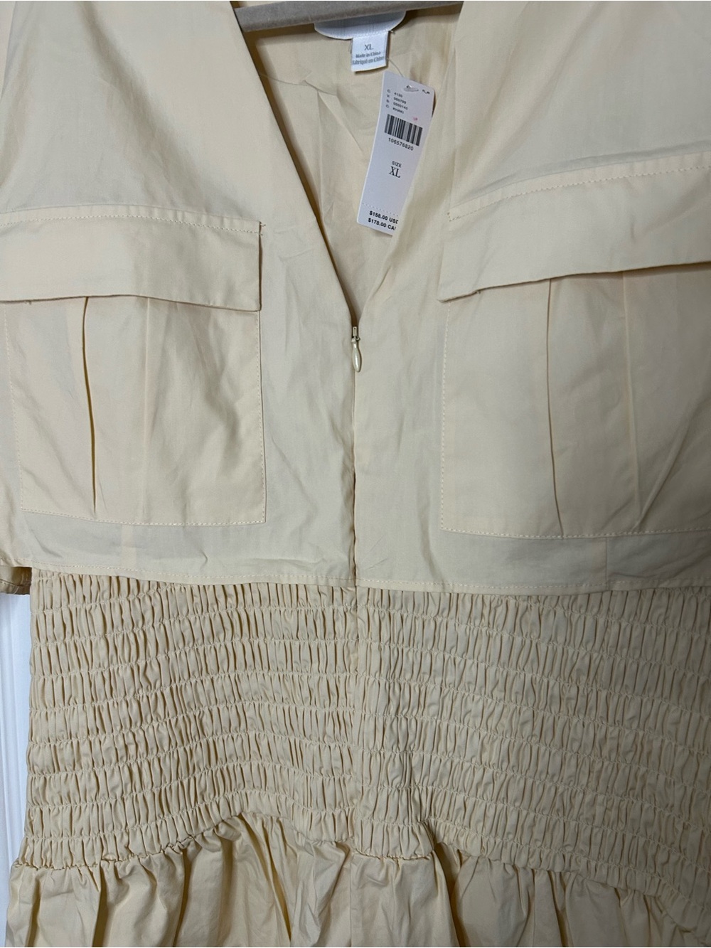 Anthropologie Mare Mare Utility Short-Sleeve Mini Shirt Dress - Picture 11 of 16